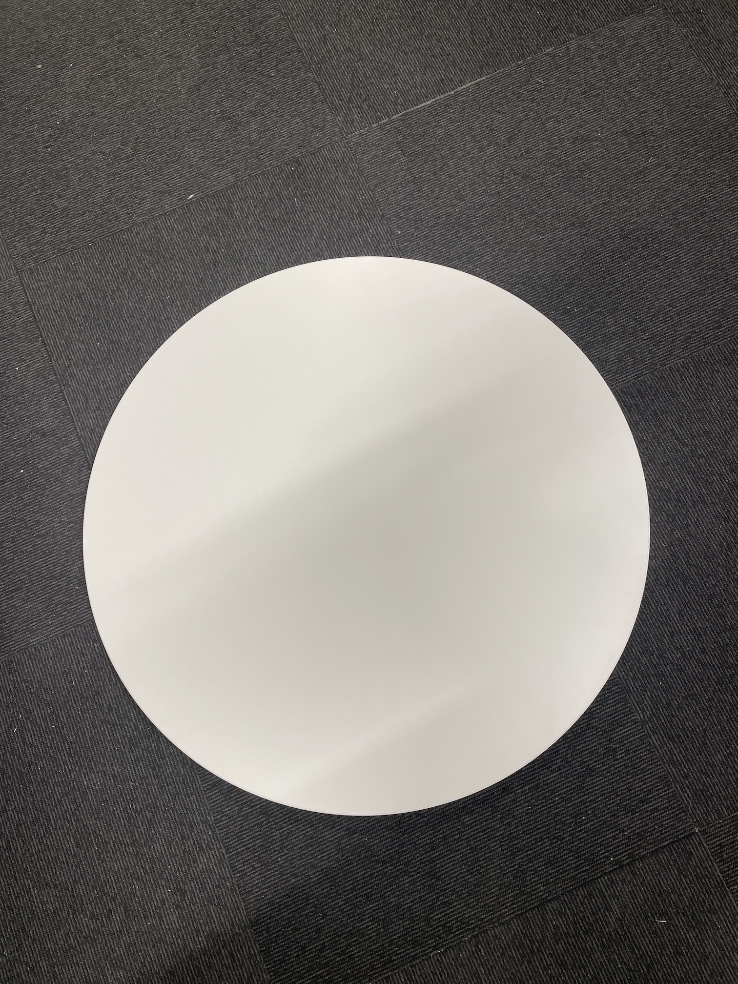 Bordplate Ø:70 hvit