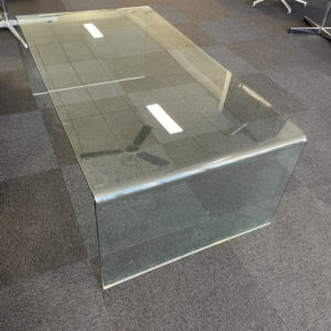 Sofabord, glass,130cm