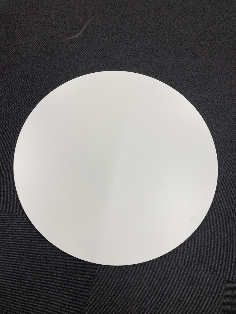 Bordplate Ø:90 hvit