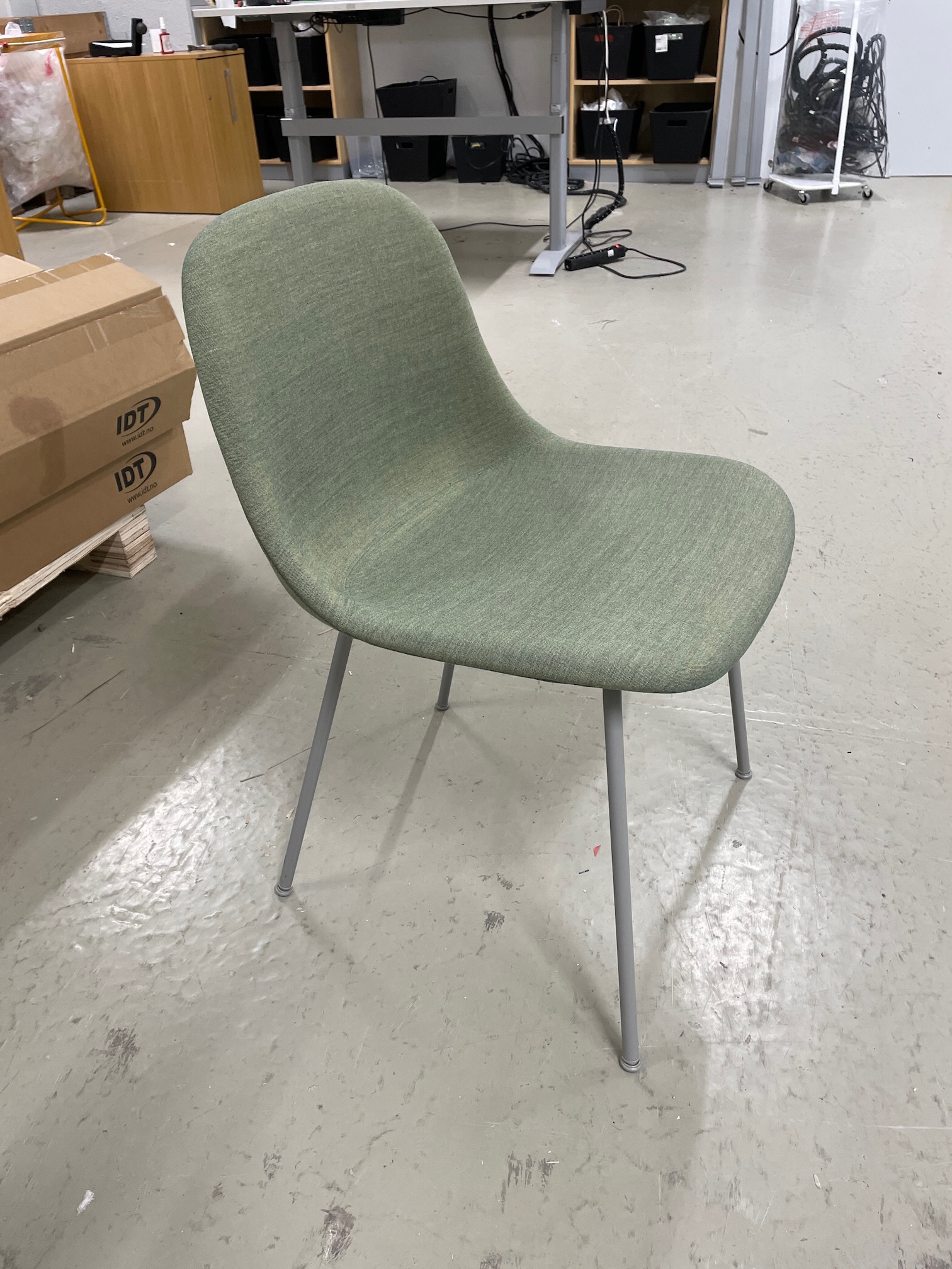 Muuto Fiber Chair, grønn