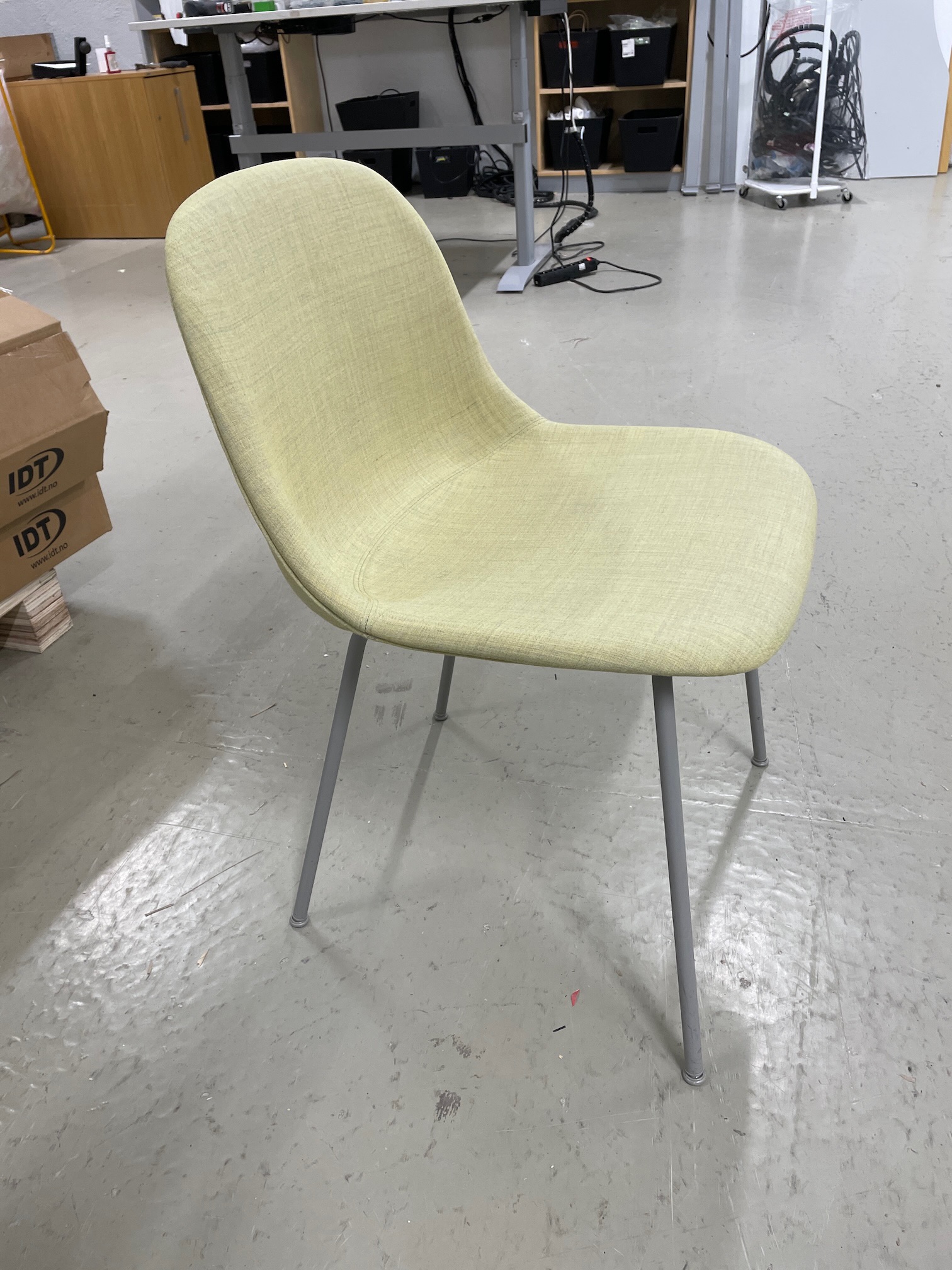 Muuto Fiber Chair, lime