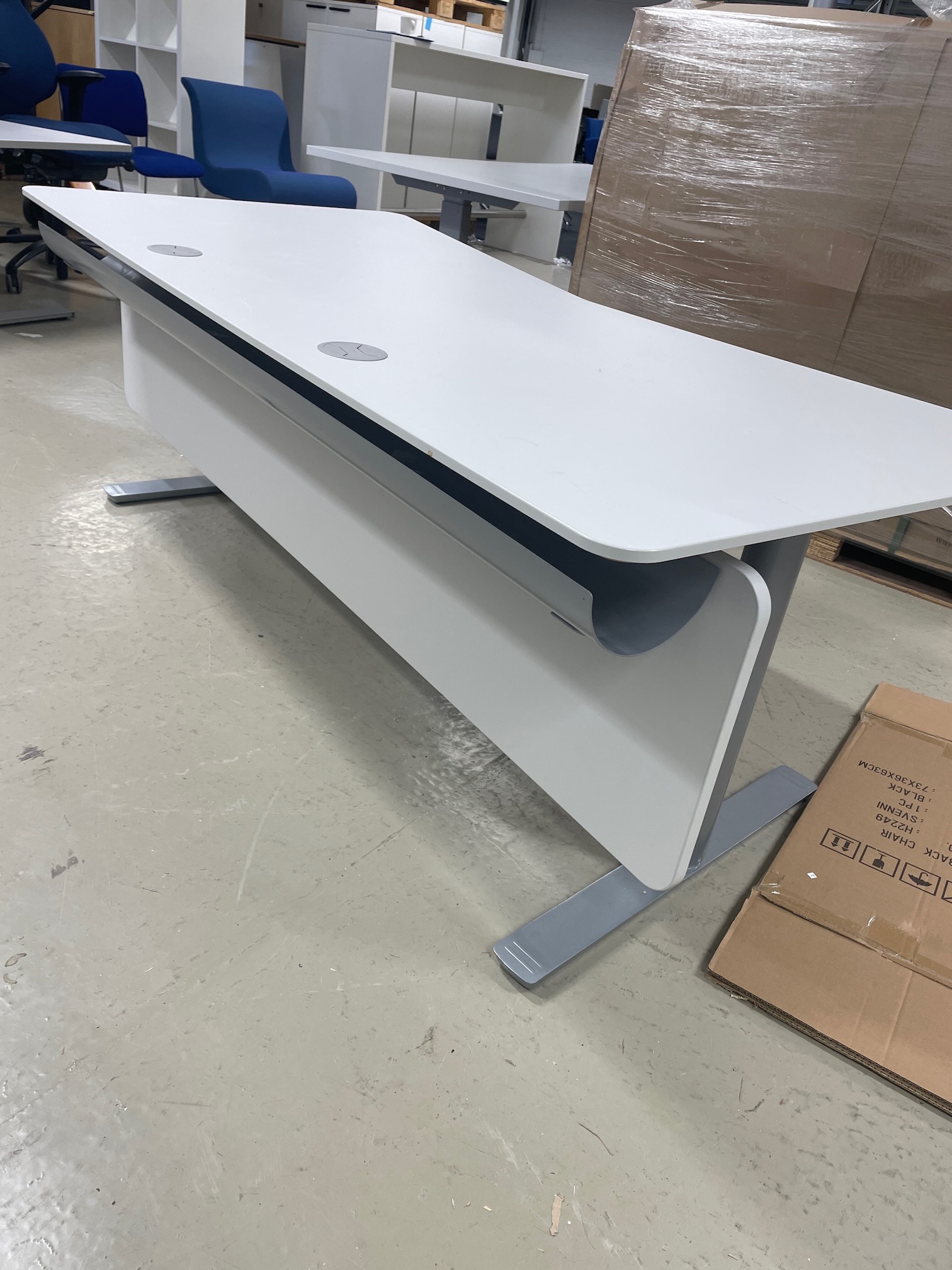 Sterling 180x90 lys grå