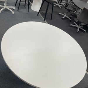 Bordplate Ø:120 hvit