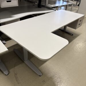 Kinnarps 220x120 lys grå